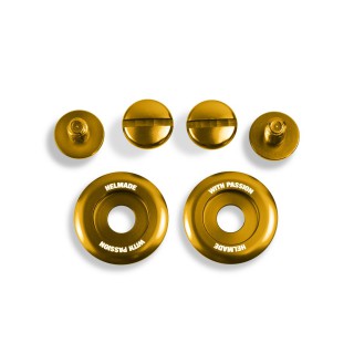 Screw Kit gold for Arai SK-6/GP-6S 