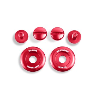 Screw Kit red for Arai SK-6/GP-6S 