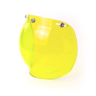 3 Point Visor Bubble yellow tint