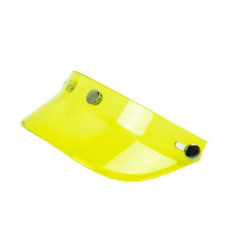 3 Point Motocross Peak yellow transparent