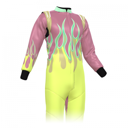 UNIC Car Racing Suit Flame