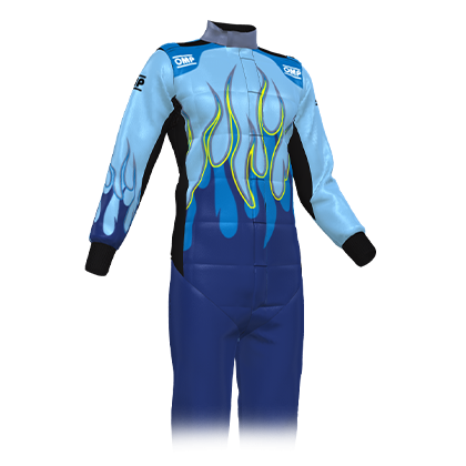 ONE ART Car Suit Flame