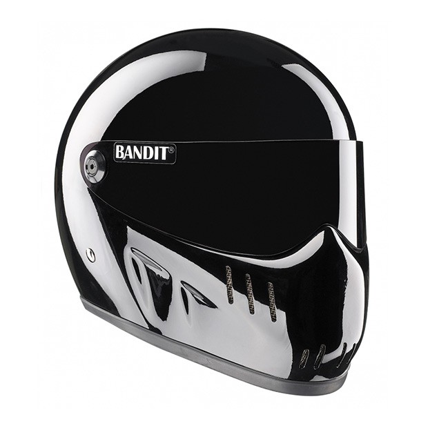 Bandit XXR Schwarz Motorrad-Helm