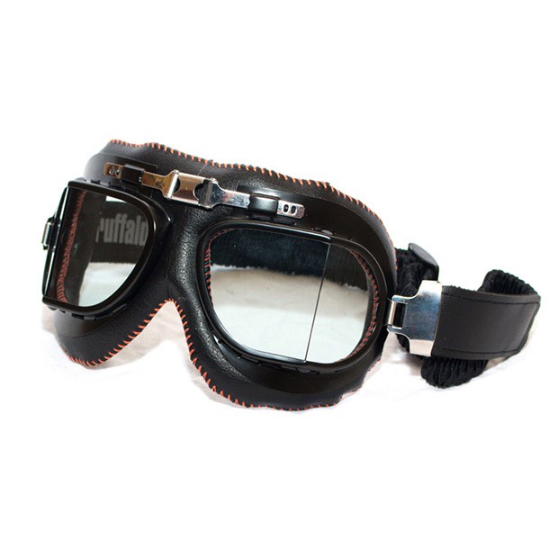 Motorradbrille Vintaco Nero Orange