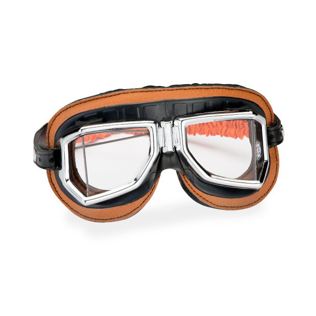 Motorradbrille 513 S - orangebraun
