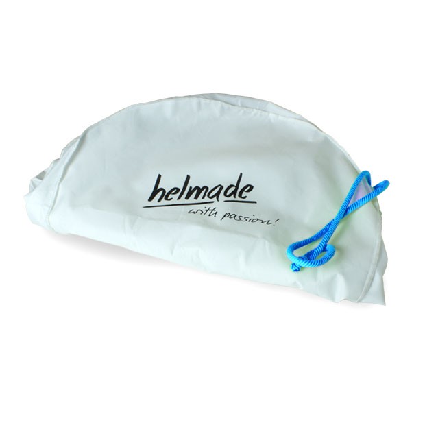 Helmbeutel klein - neonblau