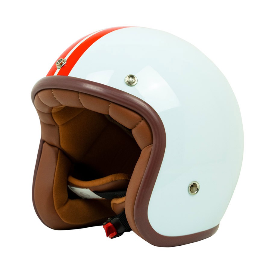 helmade ONE Viper Weiss / Rot (Foliert)