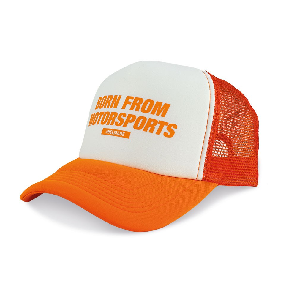 Trucker Cap "Born from Motorsports" orange