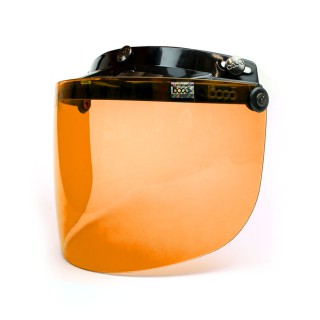 3-Punkt Klapp-Visier flach orange