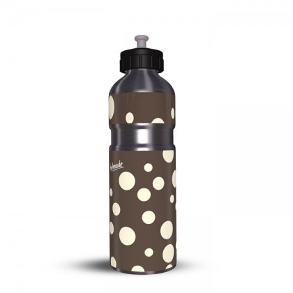 Trinkflasche Aluminium Dots