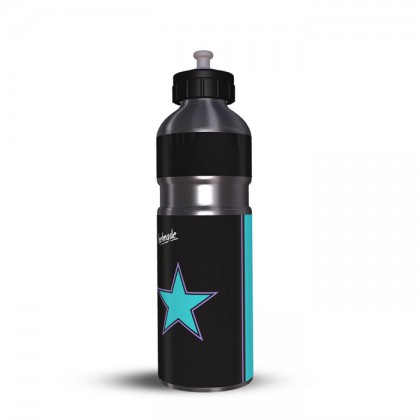 Trinkflasche Aluminium Retro Star