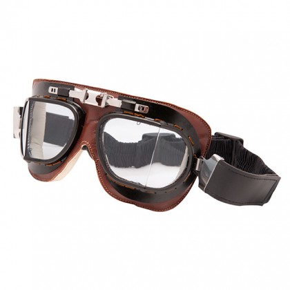 Motorradbrille Vintaco Nero Chocolate