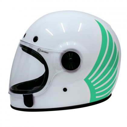 Bullitt Wings Weiss / Mint (Foliert)