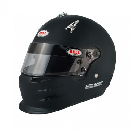 Bell GP3 Sport Schwarz Matt Automobilsport-Helm
