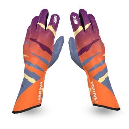 Sim Racing Handschuhe Grizzly