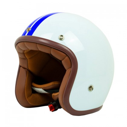 helmade ONE Viper Weiss / Dunkelblau (Foliert)