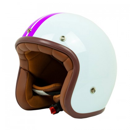 helmade ONE Viper Weiss / Lila (Foliert)