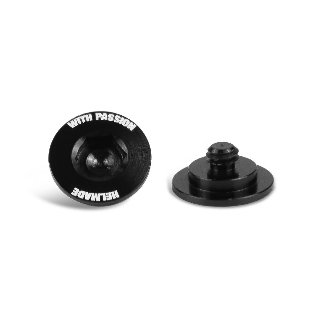 Black Screw Kit For Bell Motorsport Helmets Helmade Helmet Accessories 