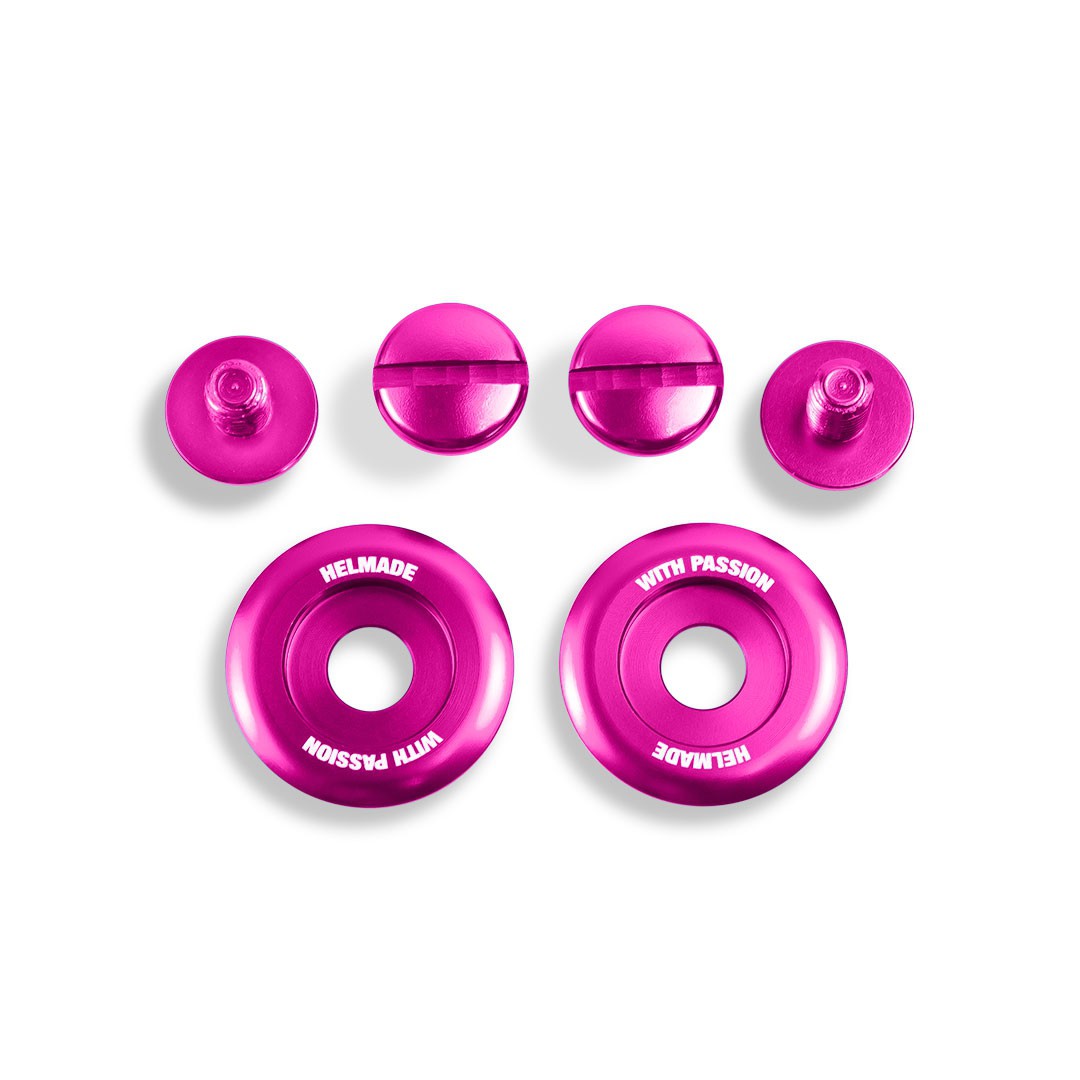 Screw Kit pink for Arai SK-6/GP-6S 