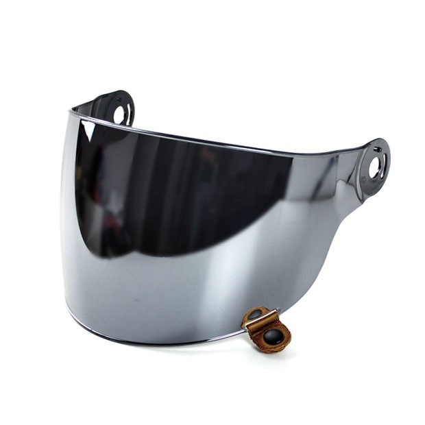 Visor Bullitt silver mirrorized - brown latch