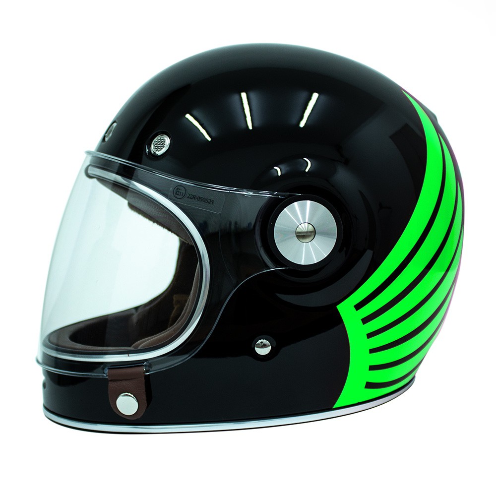 Bullitt Wings Black / Neon Green (Wrapped)