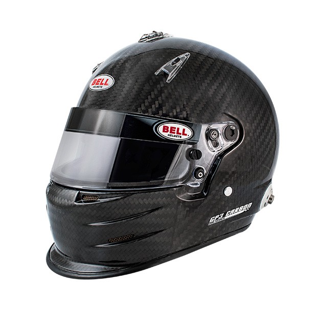 Bell GP3 Carbon Car Racing Helmet incl. HANS