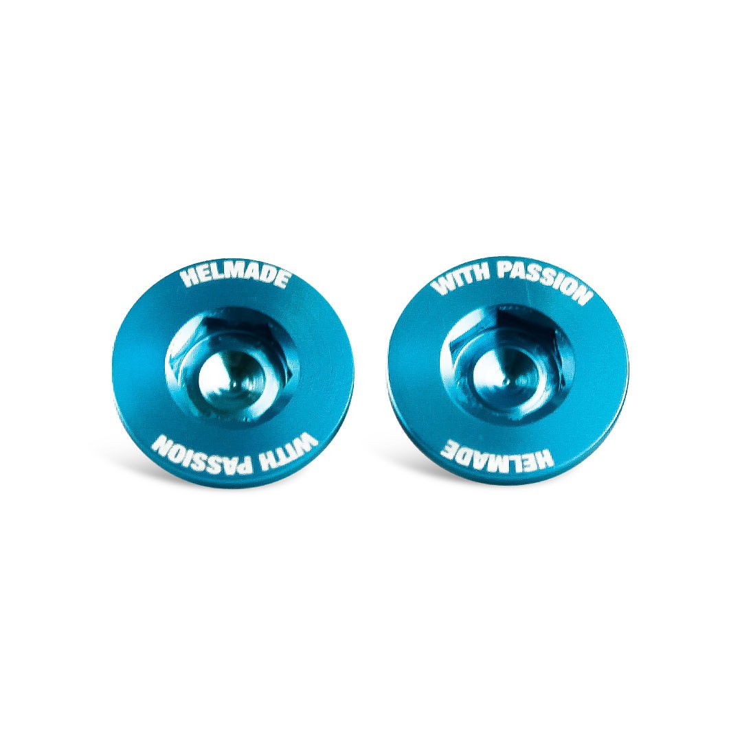 Light Blue Screw Kit for Bell Motorsports Helmets