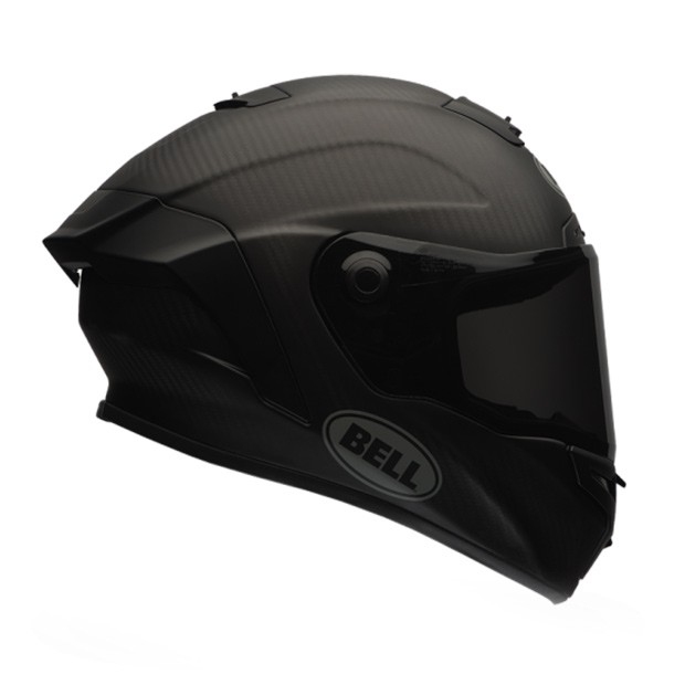 matte black motorcycle helmet