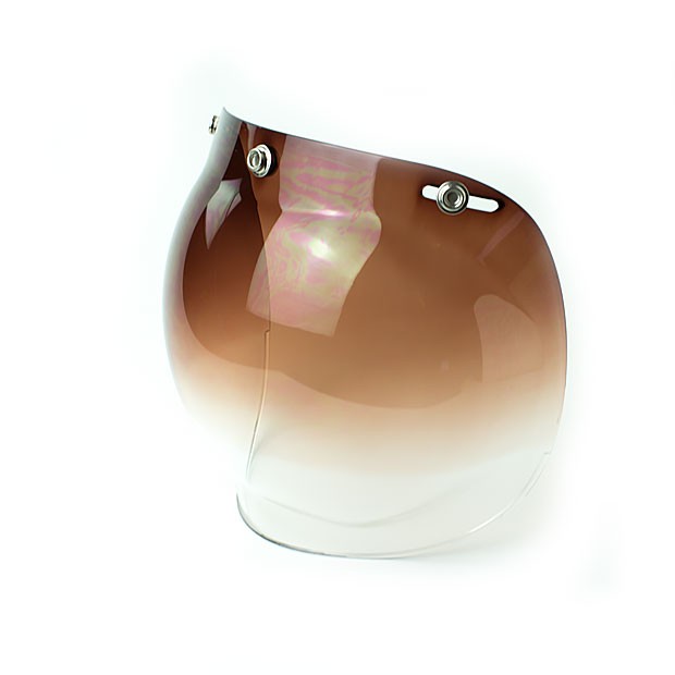 3 Point Visor Bubble coffee gradient tint