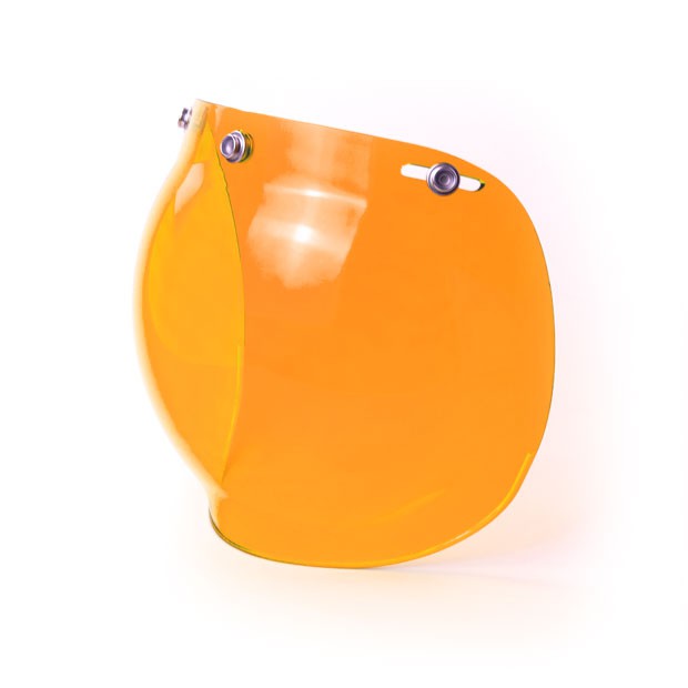 3 Point Visor Bubble orange tint