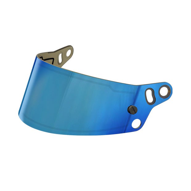 Visor Double Screen Anti Fog SE03 blue mirrorized