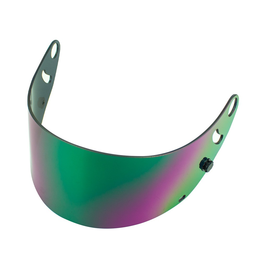 Visor for SK-6/GP-6S emerald green mirrorized