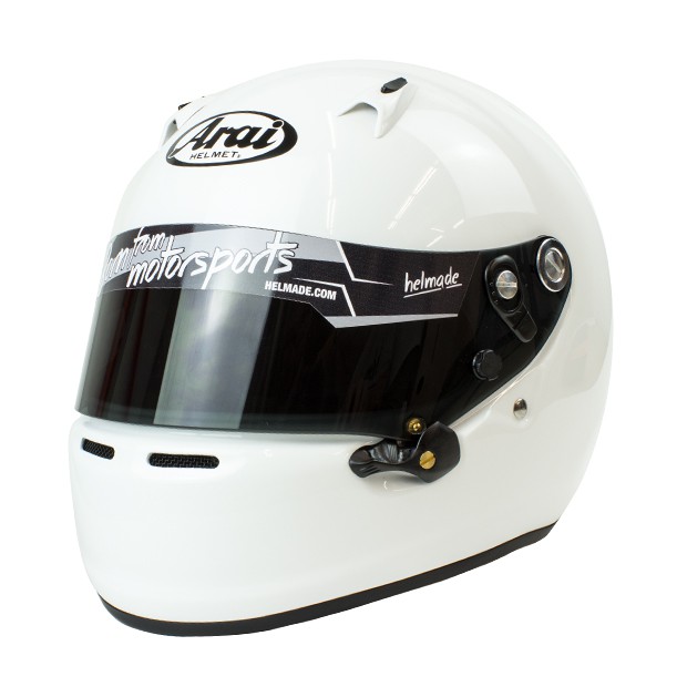 Visor Sticker "Born From Motorsports" Black