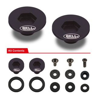 Screw set - black