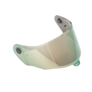 Visor Star light gold iridium