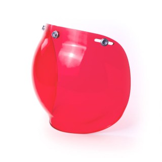 3 Point Visor Bubble red tint