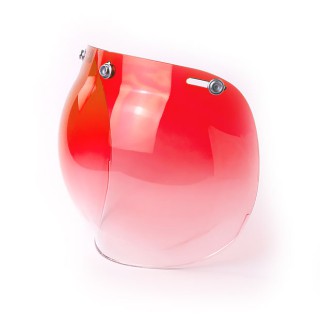 3 Point Visor Bubble red gradient tint