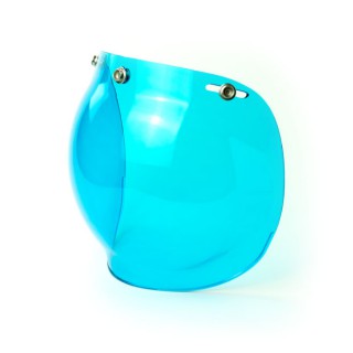 3 Point Visor Bubble light blue tint