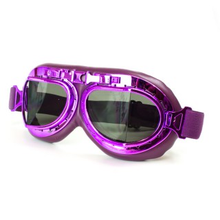 Vintage Goggle helmade Joyride Violet Smoke