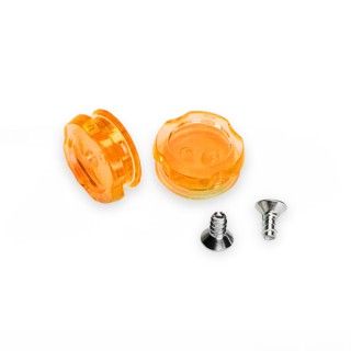 Tear-Off Button Neon Orange for Arai Motorsport Helmets