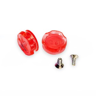 Tear-Off Button Neon Red for Arai Motorsport Helmets