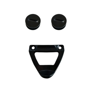 "Black only" visor kit (tear-off buttons + visor level)