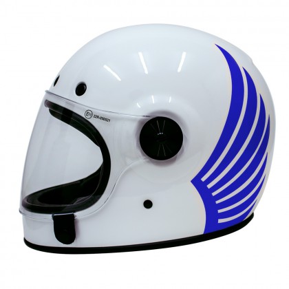 Bullitt Wings White / Blue (Wrapped)