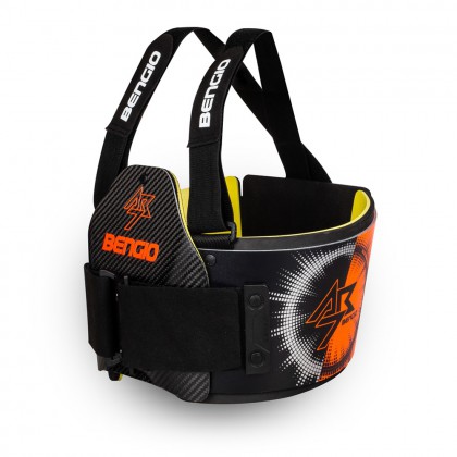 AB7 Rib Protector Karting Neon Orange