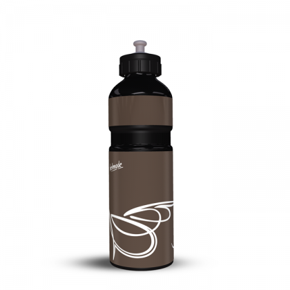 Black Drinking Bottle Pinstriping