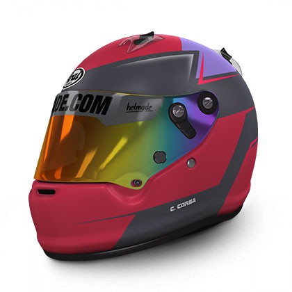 Design top your helmet