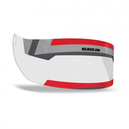 Helmade Visor Sticker Your Individual Sticker For Motorsport Helmets