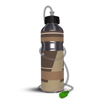 Aluminium Drinking Bottle + Tube Circuit