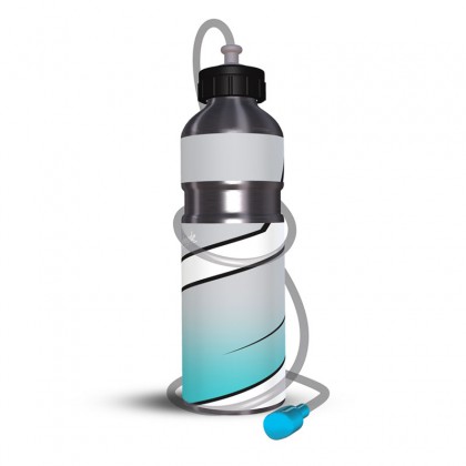 Aluminium Drinking Bottle + Tube Speed