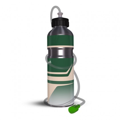 Aluminium Drinking Bottle + Tube Turist